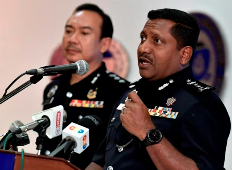 Selangor police chief Datuk Hussein Omar Khan. BERNAMAPIX