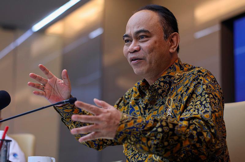 Indonesian Minister of Communication and Information, Budi Arie Setiadi. - BERNAMApix