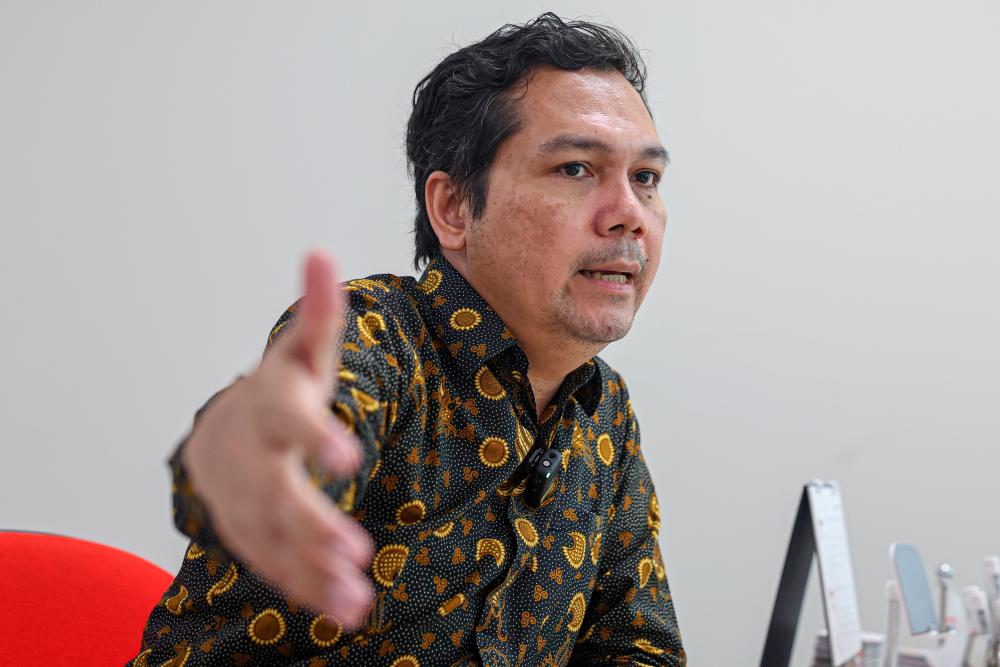 The Jakarta Post editor-in-chief, Taufiq Rahman. - BERNAMAPIX