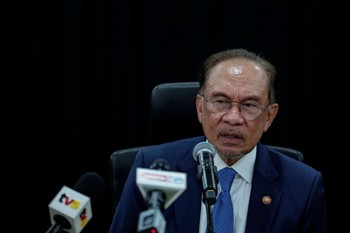 Prime Minister Datuk Seri Anwar Ibrahim - Photo by BERNAMA
