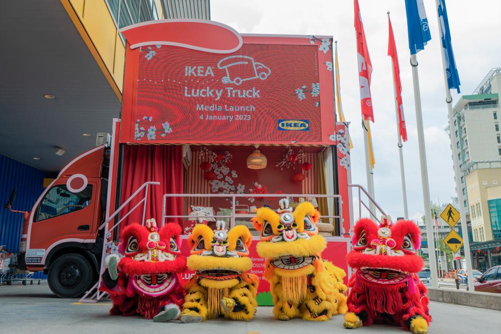 $!The IKEA Lucky Truck will be stopping by a total of eight cities across Malaysia.