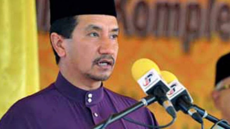 The Sultan of Terengganu, Sultan Mizan Zainal Abidin.