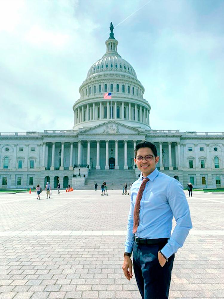Syafiq was part of the YSEALI programme where he visited Washington D.C. – Courtesy of Syafiq Mobin