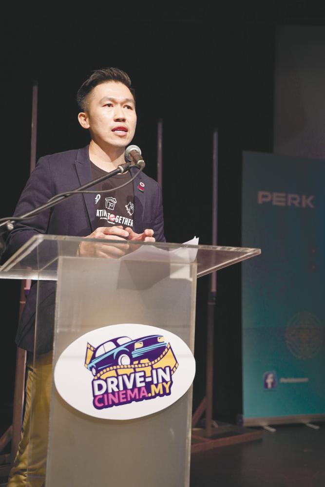 Phan said drive-in cinema Malaysia was created as part of their community project combating together