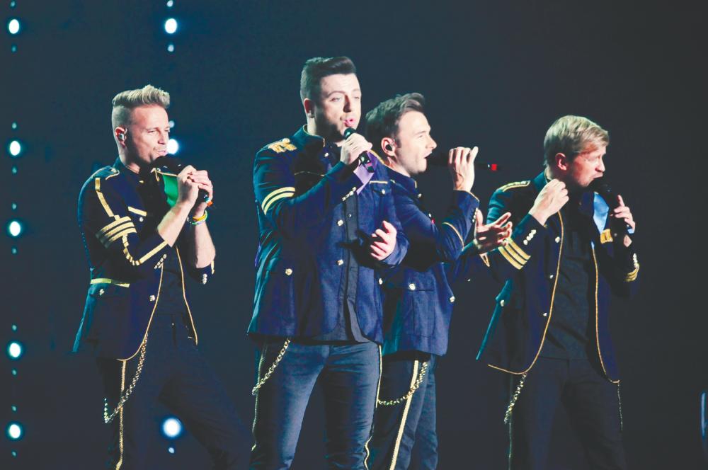 Members of Westlife gave fans a night to remember during its recent concert.