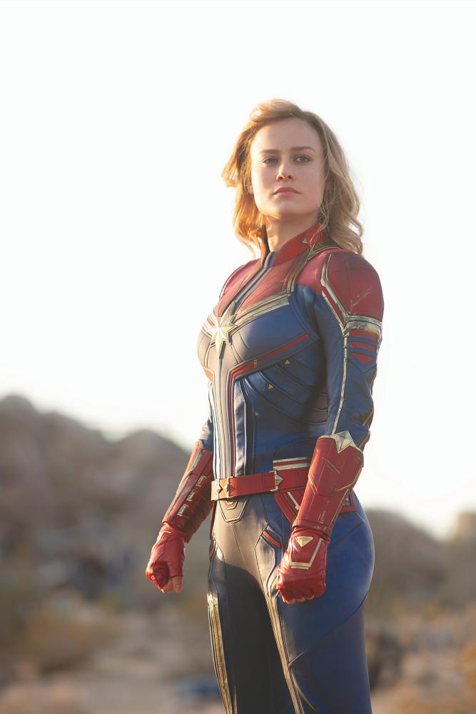 Brie Larson is Captain Marvel