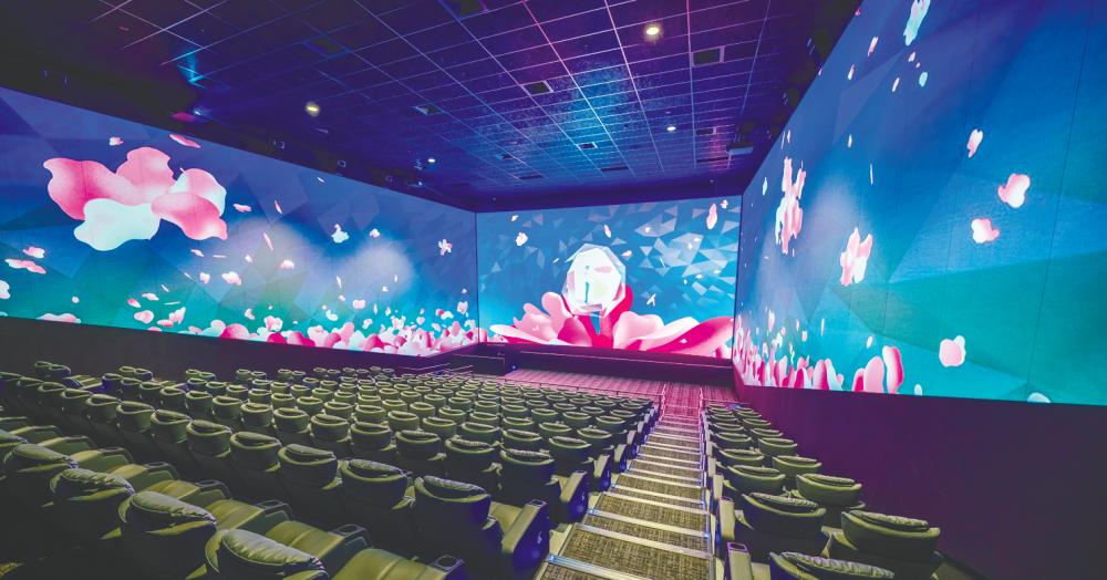 The new Screen X at GSC 1 Utama.