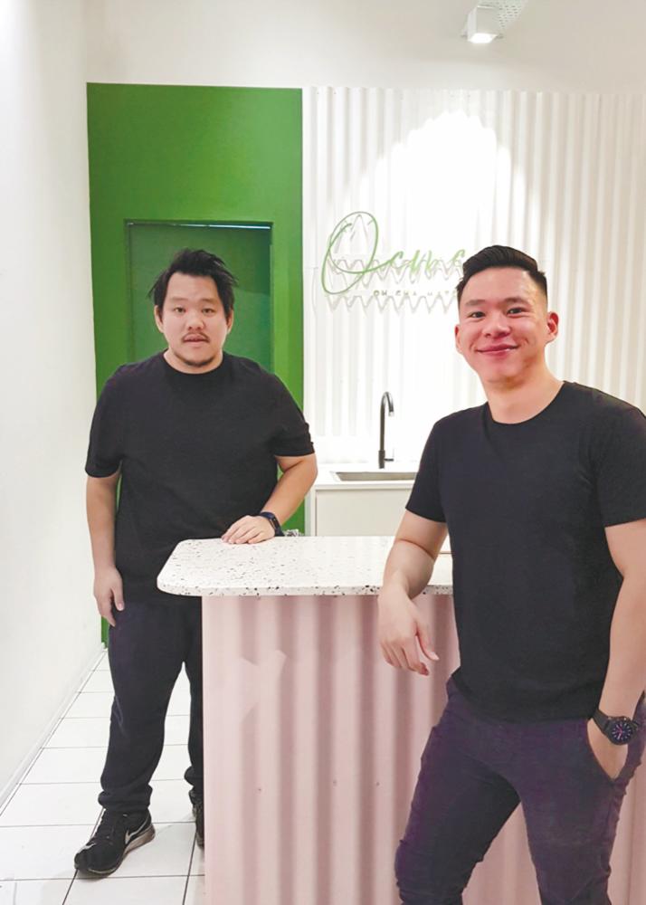 $!Brothers Kar Wai (left) and Kar Heng are the co-owners of Oh Cha Matcha.