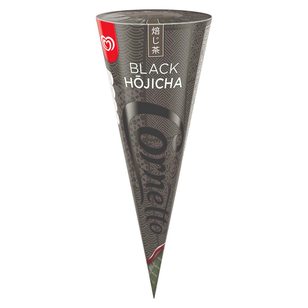 Cornetto Black hojicha ice cream
