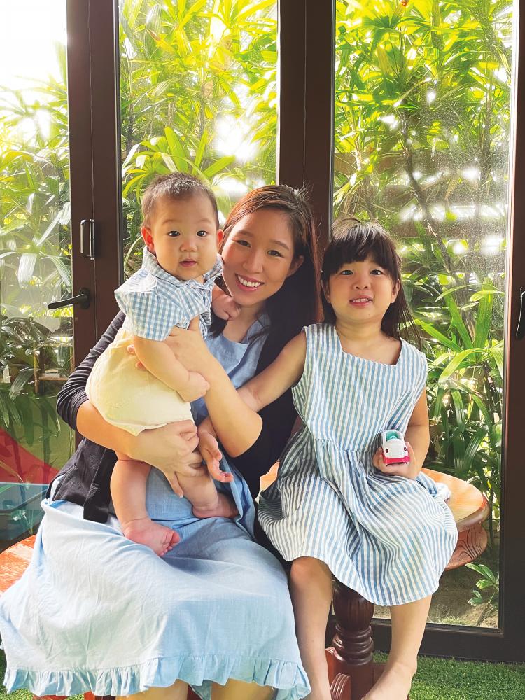 $!Chu and her two children. – Courtesy of Michelle Chu