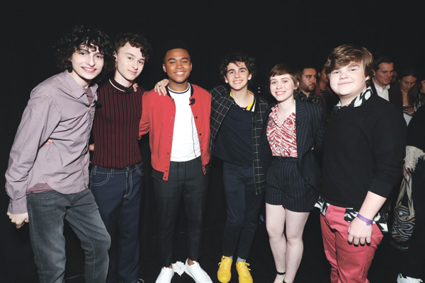 The teen cast of It Chapter 2 ... (from left) Finn Wolfhard, Wyatt Oleff, Chosen Jacobs, Jack Dylan Grazer, Sophia Lillis, and Jeremy Ray Taylor. - Warner Bros Pictures.