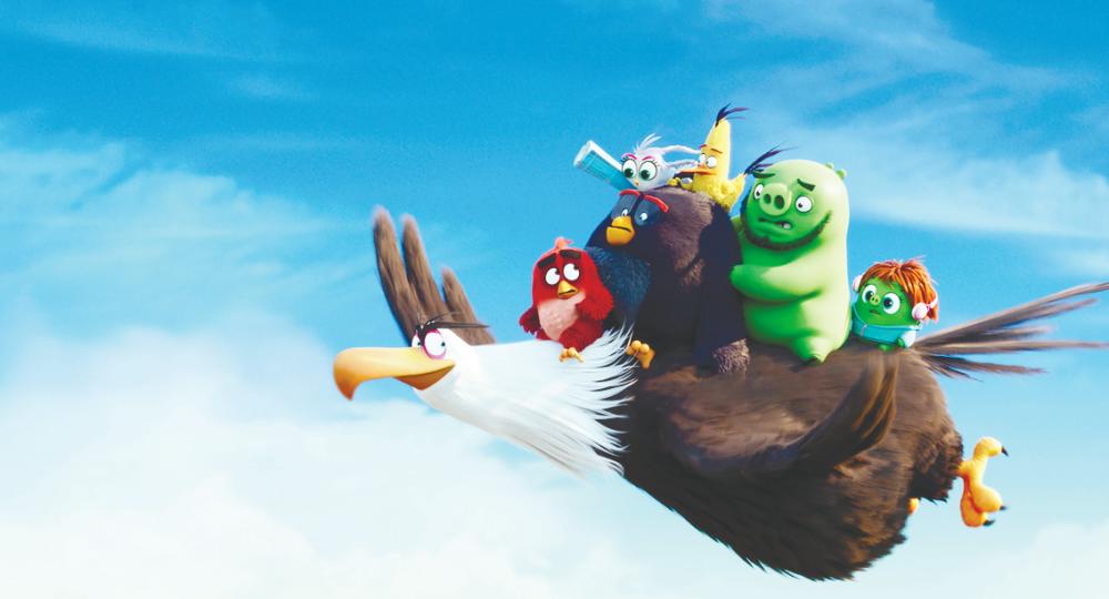 A scene from Angry Birds 2