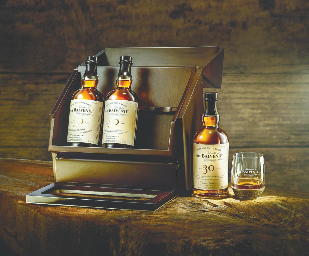 The Balvenie and Royal Selangor ultra limited edition collector’s box.
