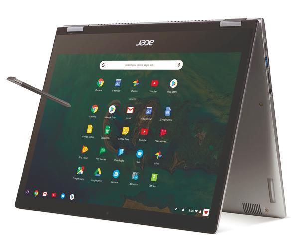The Acer Chromebook Spin 13; Acer Chromebook Tab 10; and Acer Chromebook Spin 11.