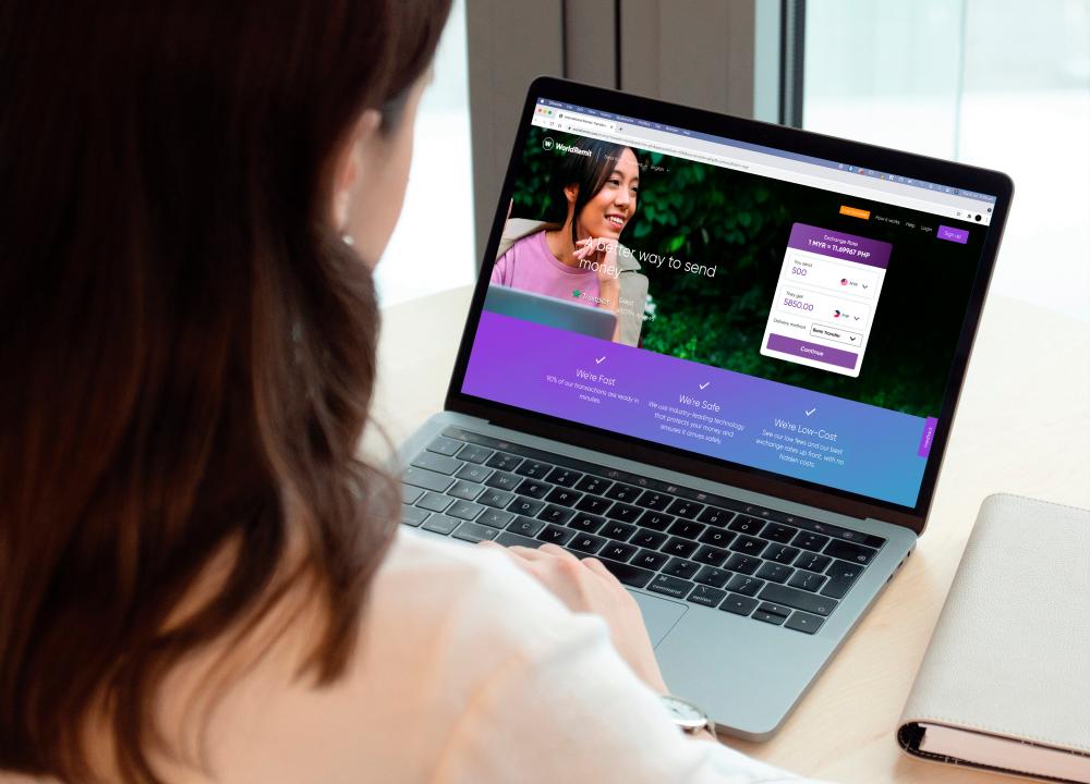 The WorldRemit service is available to customers in Malaysia using its app or web platform.