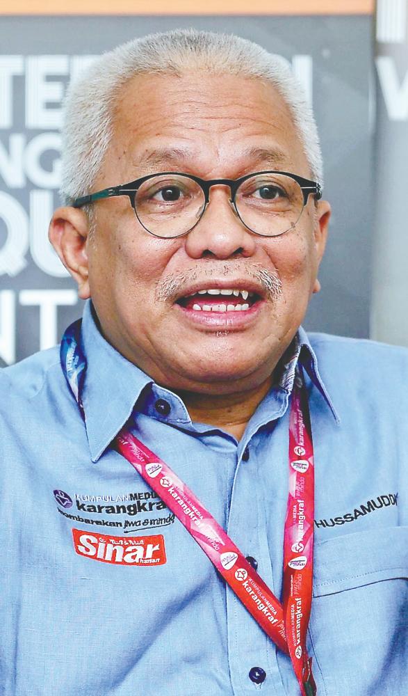 Datuk Dr Hussamuddin Yaacub, chairman of the board of directors at Kumpulan Media Karangkraf.