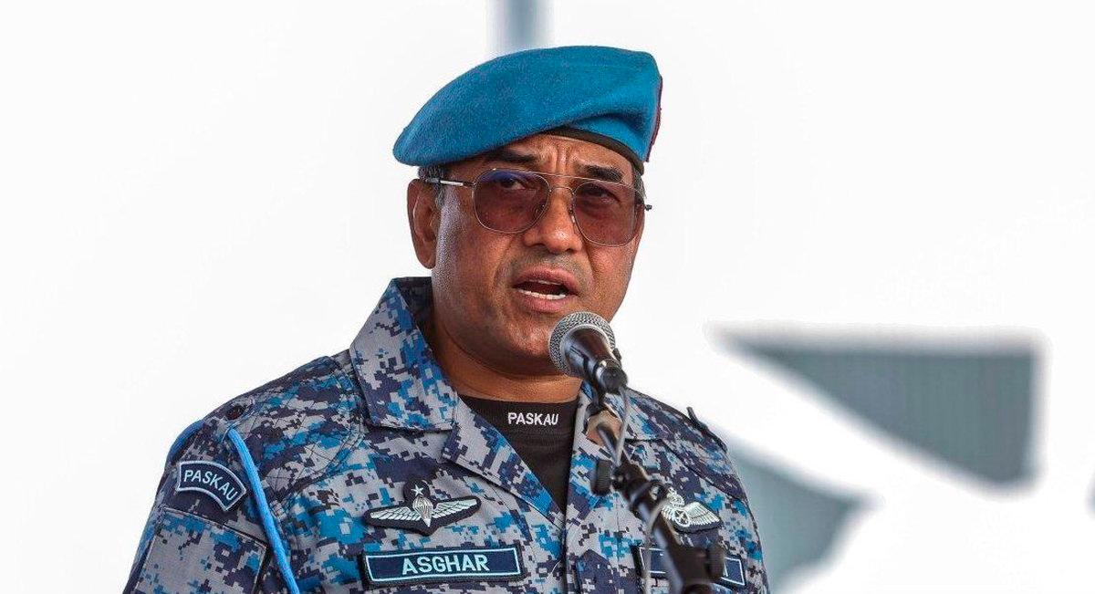 RMAF chief General Tan Sri Mohd Asghar Khan Goriman Khan. - BERNAMA