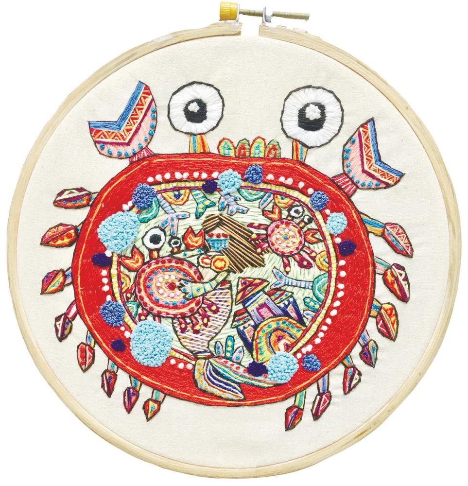 $!Embroidery artworks from Koo’s Let me tell you a story series. – Courtesy of Yeannie Koo– Courtesy of Yeanni Koo