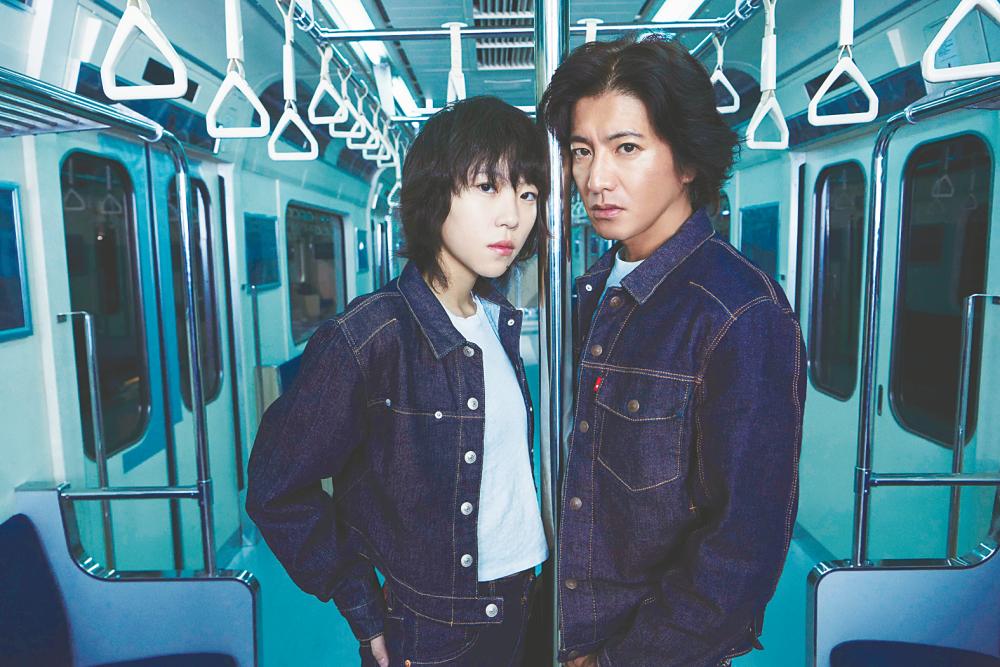 Leah Dou (left) and Takuya Kimura star in the ‘Free to Move’ campaign.