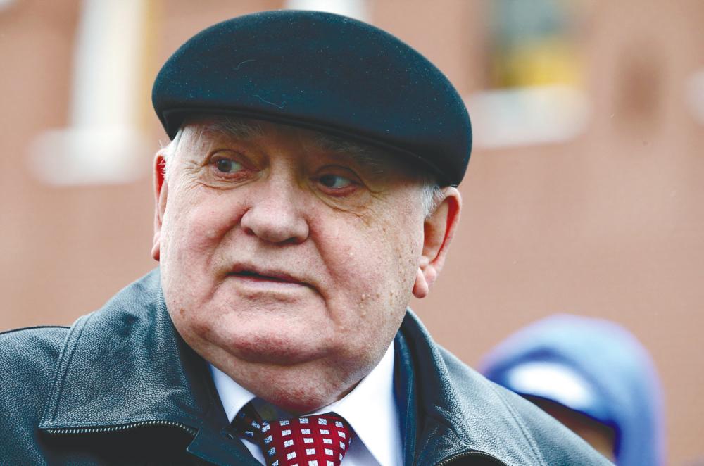 Gorbachev, who was the last Soviet Union leader, ended the Cold War/REUTERSPix