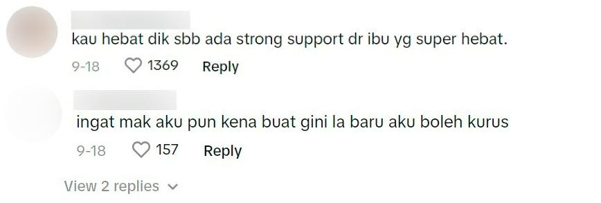 $!Screenshot of comments by netizens: Credit - @farhinjeffry/TikTok