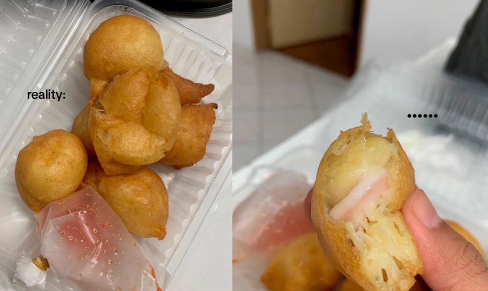 $!Customer orders crispy fried squid for RM9.10, gets “fried batter with tiny squid rings” instead