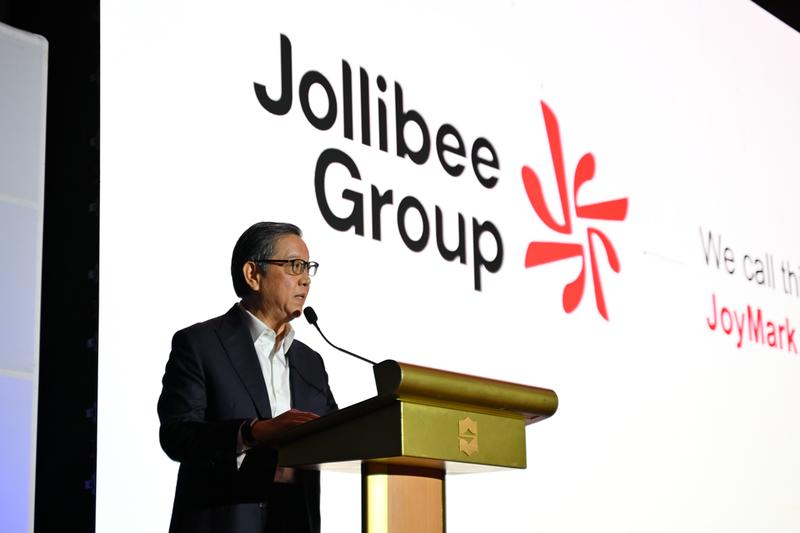 JoyMark. Tanmantiong highlights JoyMark, the icon in the company’s new logo that symbolizes momentum, movement, and unity. It is tilted at 8 degrees as a subtle tribute to Jollibee Group’s incorporation year, 1978. $!JoyMark. Tanmantiong highlights JoyMark, the icon in the company’s new logo that symbolizes momentum, movement, and unity. It is tilted at 8 degrees as a subtle tribute to Jollibee Group’s incorporation year, 1978.