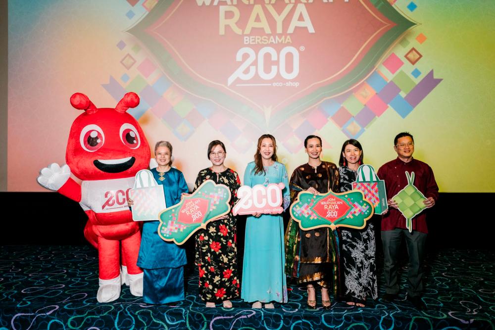 Jom Warnakan Raya Bersama Eco-Shop campaign aims to bring Malaysians together through affordable shopping and community support. - PIC COURTESY OF ECO-SHOP