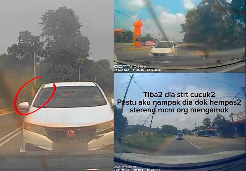Woman shares encounter with road bully who tailgated, flipped his middle finger