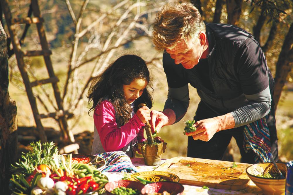 A scene from Gordon Ramsey: Unchartered