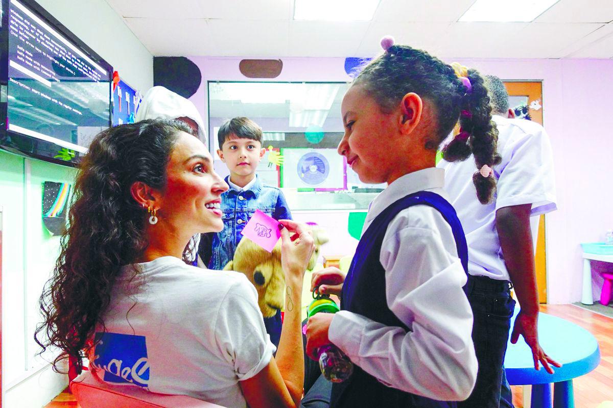 Deborah, the founder of Fugee School believes all children deserve an education, even refugees.