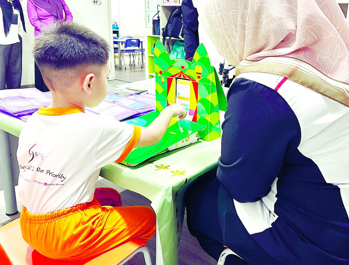 Teachers in preschools find the TOY8 screening an important tool in early detection of learning disabilities.. $!Teachers in preschools find the TOY8 screening an important tool in early detection of learning disabilities..