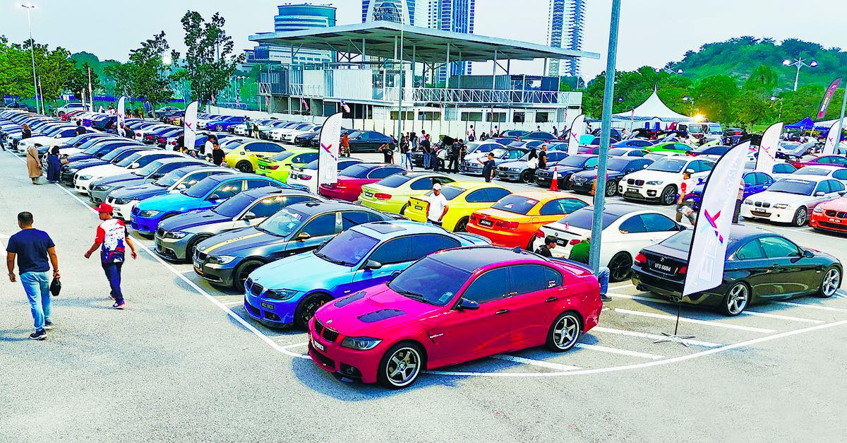 The event drew more than 200 cars, with organisational costs of about RM25,000 covered by sponsors and participant fees. – Pic courtesy of Amir Farizat Sayuti