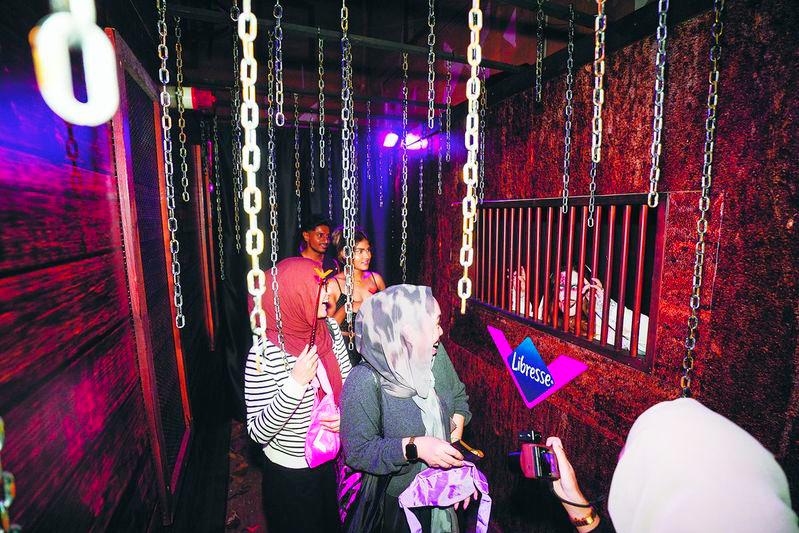 $!Step aboard the haunted ship where Hantu Kum Kum lurks, while Libresse turns fright into fright-free comfort with its SecureFit protection.