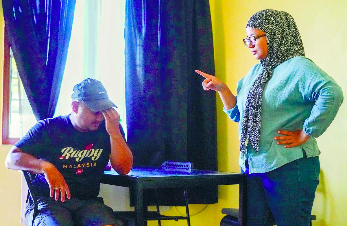 Zulfikar said cultural expectations that men must always lead the family and appear strong leave victims ashamed to speak up. – Amirul Syafiq /theSun