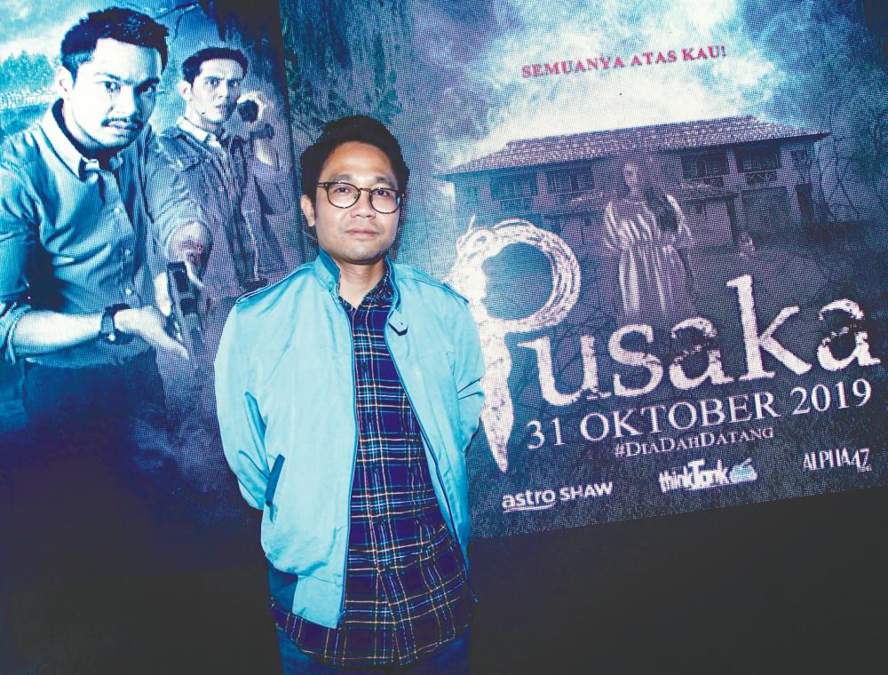 Director Razaisyam Rashid wanted to try something different with his horror film Pusaka. – ZULKIFLI ERSAL/THESUN