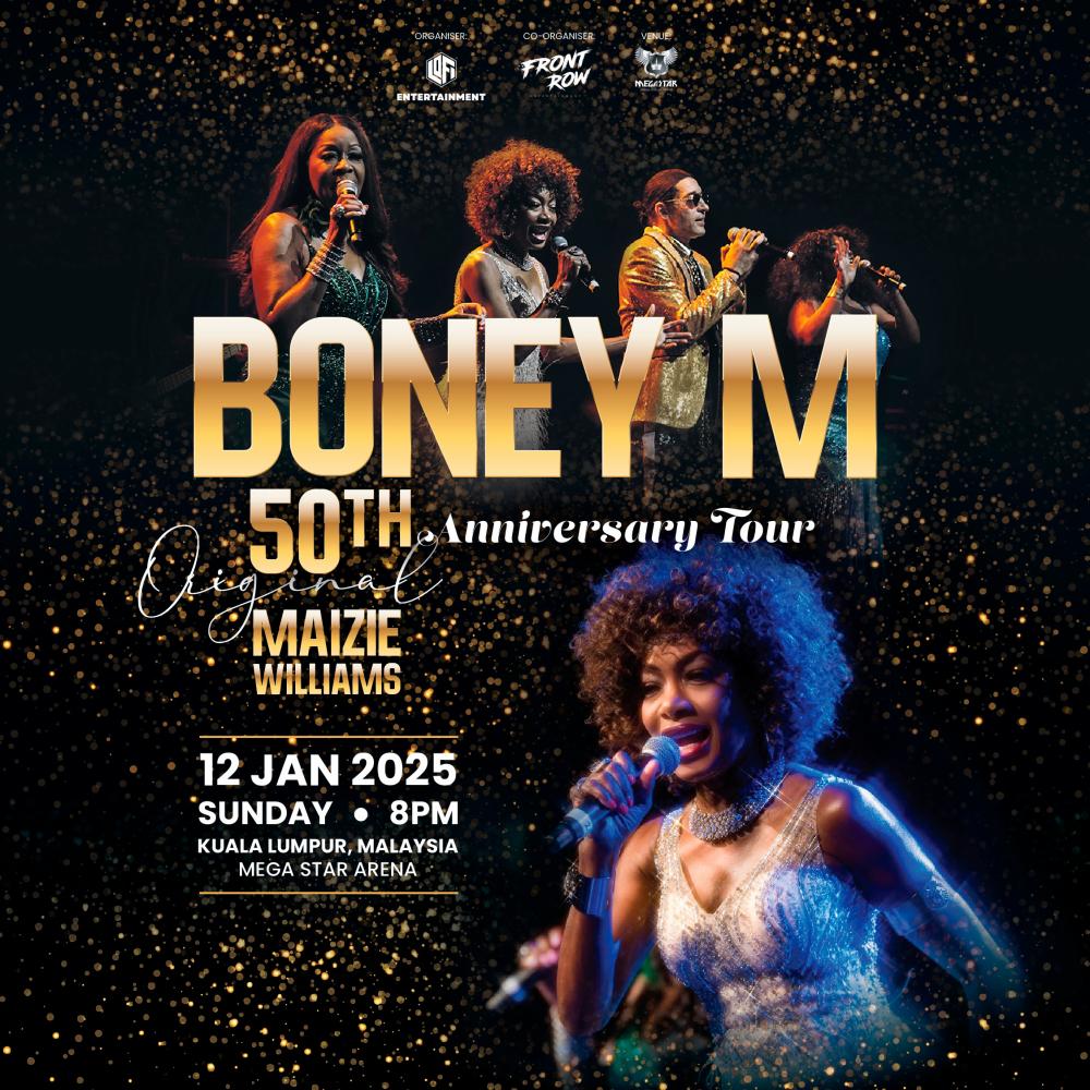 Boney M to celebrate golden jubilee with KL live show