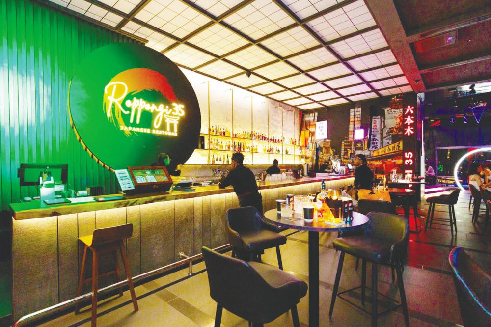 Roppongi 35 features different them nights throughout the week. – PIC BY ROPPONGI 35 JAPANESE RESTOBAR.