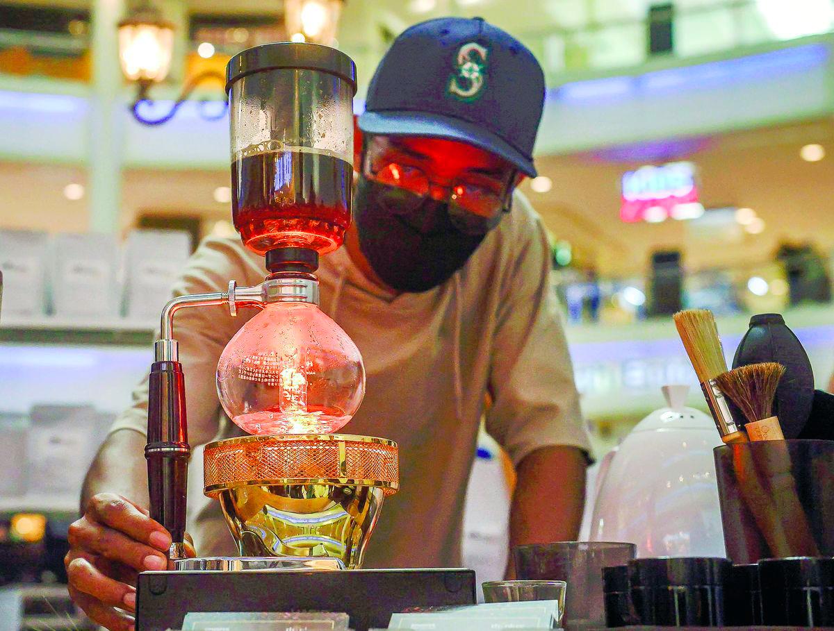 The act of making coffee, grinding beans, brewing espresso and steaming milk requires patience, focus and intention. These are the same qualities we try to instil in our students. – Adib Rawi Yahya/theSun