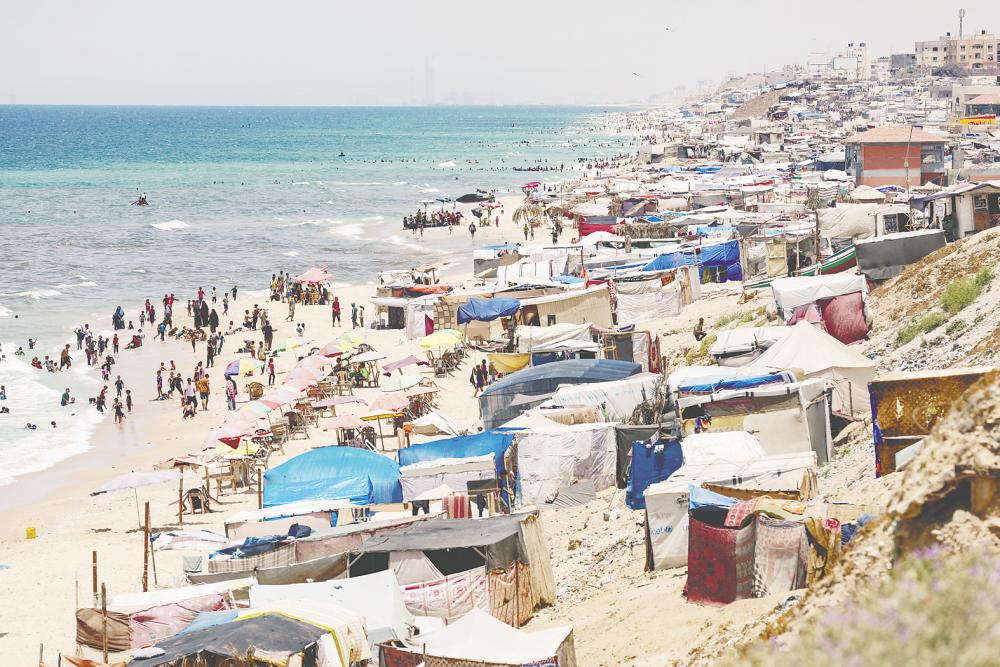 Trump has described Gaza as a ‘mess’ that needs to be ‘cleaned up’, stating that 2.1 million human refuse are befouling this potentially prime beachside property. – REUTERSpix