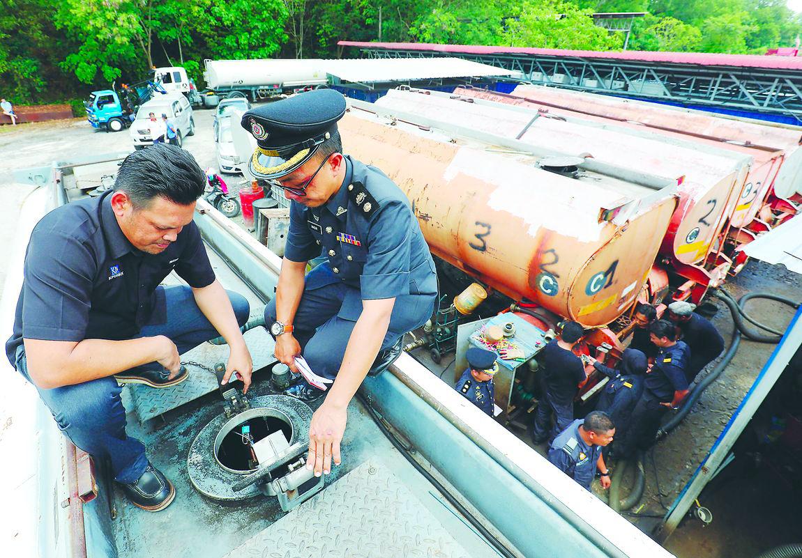 RM38 million diesel seized in Sabah and Sarawak