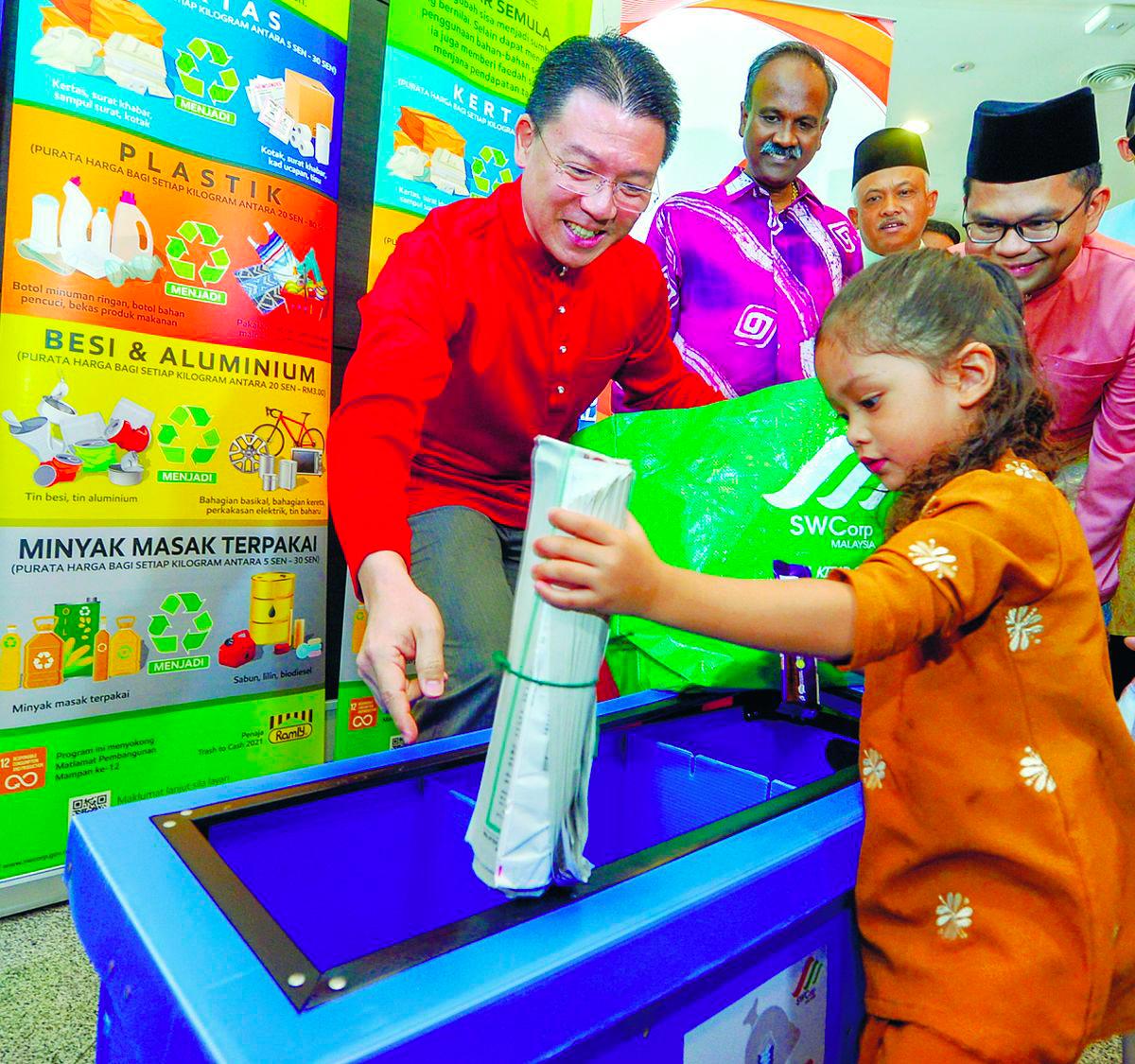 Nga said the move is part of efforts to intensify the “trash to cash” and “waste to energy” agenda under the 13th Malaysia Plan. – BERNAMApix