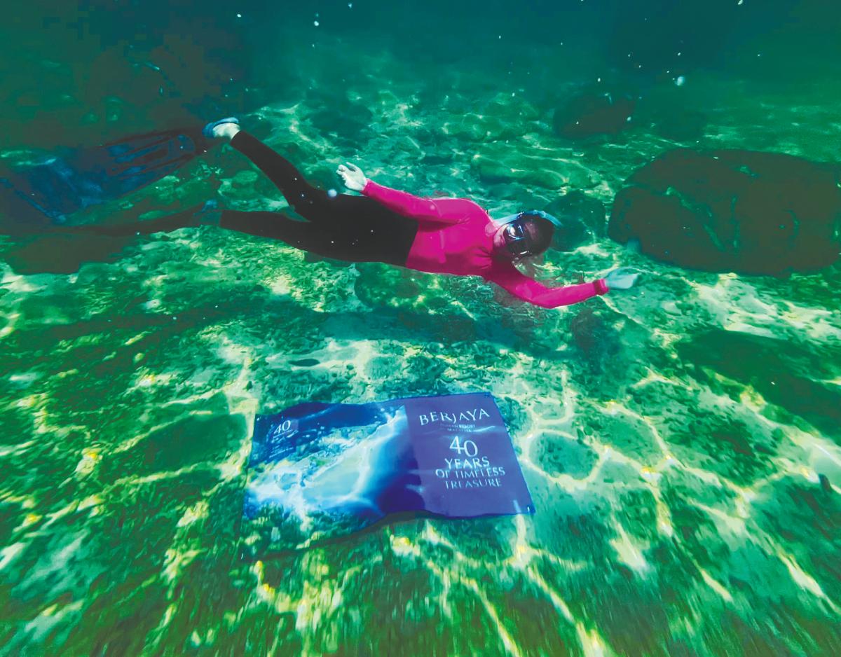 Located near marine parks and sensitive coastal zones, Berjaya Tioman has phased out most single-use plastics and installed refillable water dispensers. – Pic courtesy of Berjaya Tioman Resort