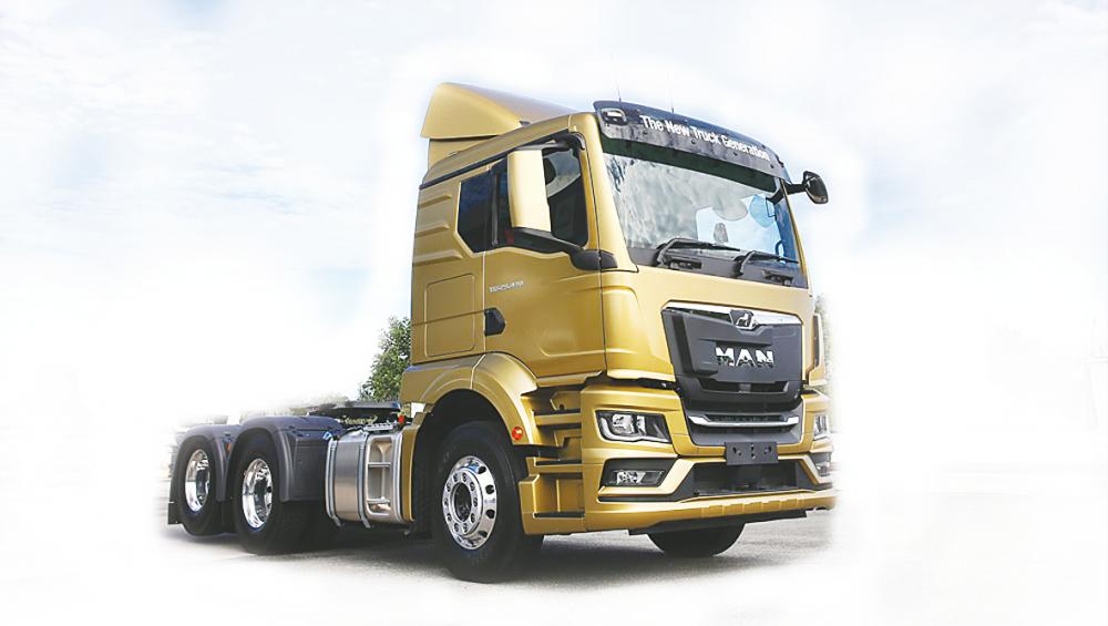 First locally assembled Euro 5 MAN trucks on the road