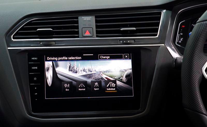 $!One of the features in the new Volkswagen Tiguan Allspace Elegance.