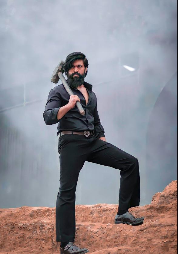 Yash Gowda in KGF: Chapter 2. – IMDb