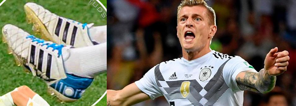 Toni Kroos’ boots damaged in UCL Final