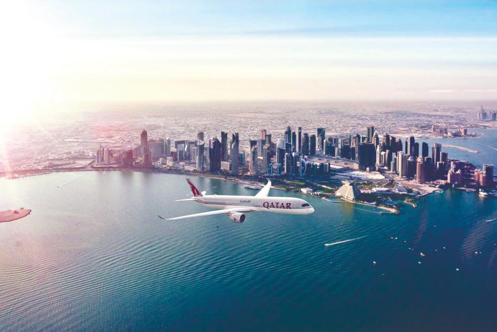 Qatar Airways still taking to the skies