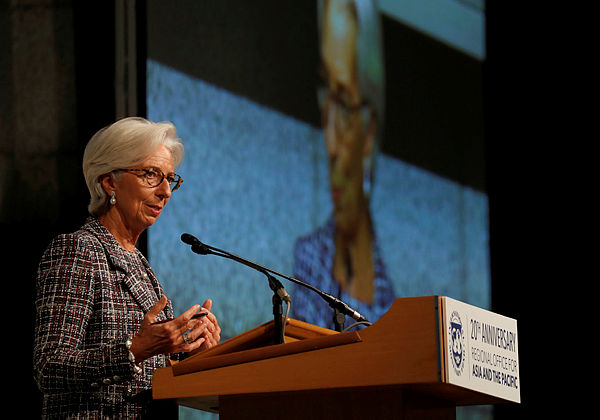 IMF chief Christine Lagarde. — Reuters