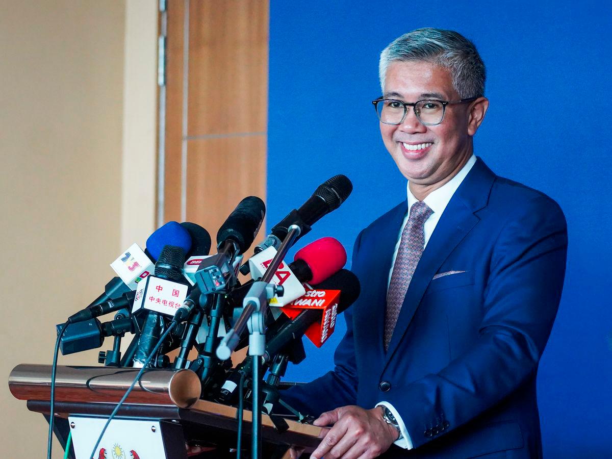 Menteri Pelaburan, Perdagangan dan Industri (MITI), Tengku Datuk Seri Zafrul Tengku Abdul Aziz -THESUNFOTO